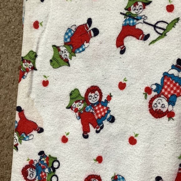 One piece of White Thin Flannel Children's Kids Fabric Material Sewing Quilting - Picture 4 of 7